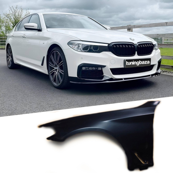 Błotnik Lewy (strona kierowcy) Przedni BMW G30 / G31 Przedlift/Polift Aluminiowy NOWY