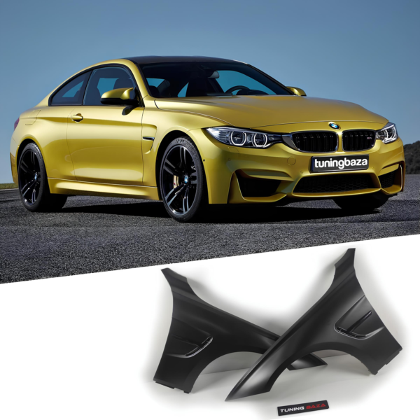 Błotniki Lewy + Prawy BMW F32 / F33 / F36 w stylu M4 – Komplet NOWY