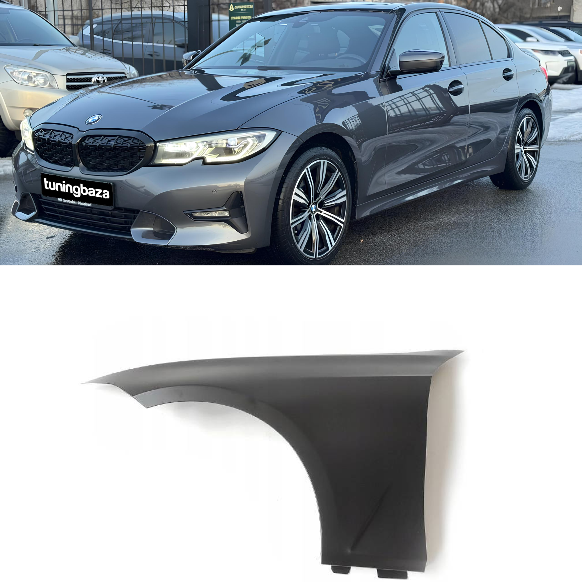 Błotnik Lewy Przedni Przód BMW G20/G21 Aluminiowy - obrazek 1