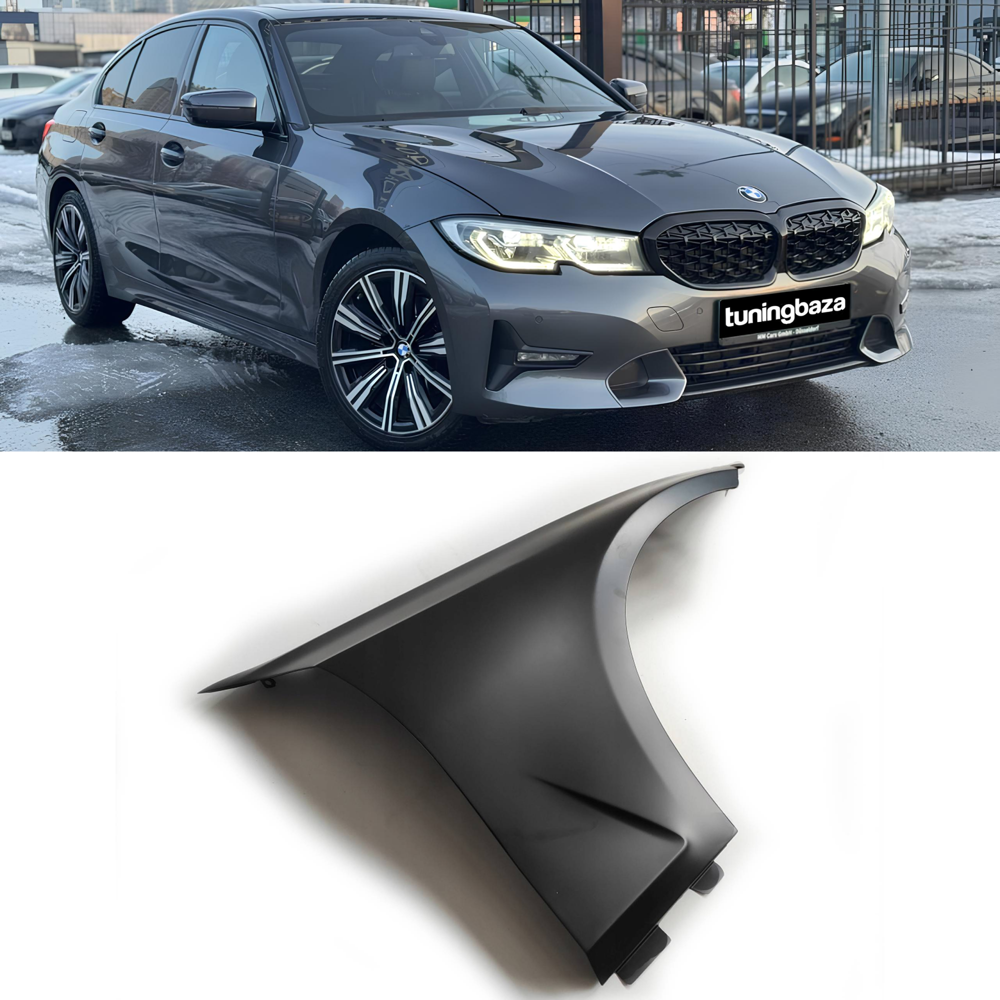 Błotnik Prawy Przedni Przód BMW G20 G21 Aluminiowy - obrazek 1