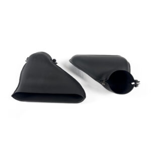 Dyfuzor Tylny z Końcówkami Wydechu Audi A6 C8 S6 Look do S-Line 2019+ Czarny Połysk - obrazek 4