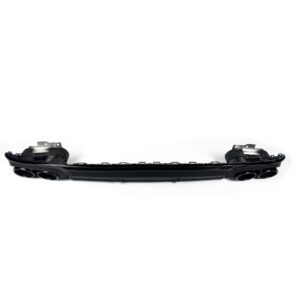 Dyfuzor Tylny z Końcówkami Wydechu Audi A6 C8 S6 Look do S-Line 2019+ Czarny Połysk - obrazek 6