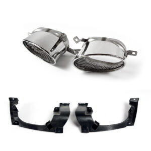 Dyfuzor Tylny z Końcówkami Wydechu Audi A7 4G8 RS7 Look 2016–2018 Czarny Połysk - obrazek 6