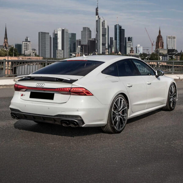 Dyfuzor Tylny Audi A7 C8 S7 Look z Plastikowymi Końcówkami Wydechu 2019+ - obrazek 6