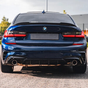 Dyfuzor Tylny BMW G20 Przedlift 340i SP Czarny Połysk - obrazek 6