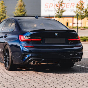 Dyfuzor Tylny BMW G20 Przedlift 340i SP Czarny Połysk - obrazek 7