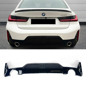 Dyfuzor Tylny BMW G20/G21 LCI M-Performance Czarny Połysk