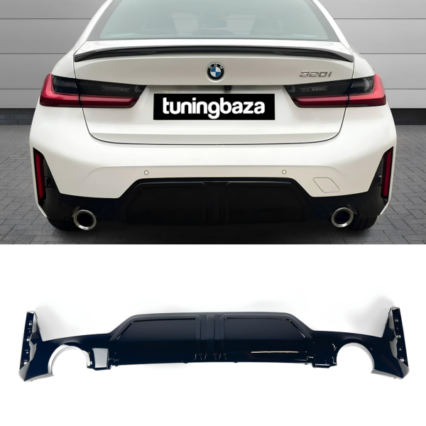 Dyfuzor Tylny BMW G20/G21 Polift M-Performance Czarny Połysk (2020+) 0--0