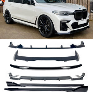 Aerokit (Zestaw dokładek) BMW X7 G07 2019–2022 M-Performance Style Czarny Połysk