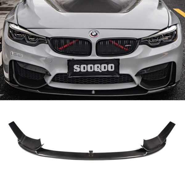 Karbonowy Splitter Przód do BMW M3 F80 / M4 F82 w stylu M-Performance