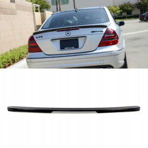 Spoiler na klapę bagażnika Mercedes E-Klasy W211 AMG Style Czarny Połysk
