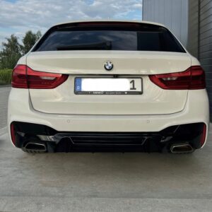 Dyfuzor Tylny BMW G30 M5 Competition Look Czarny Połysk - obrazek 5