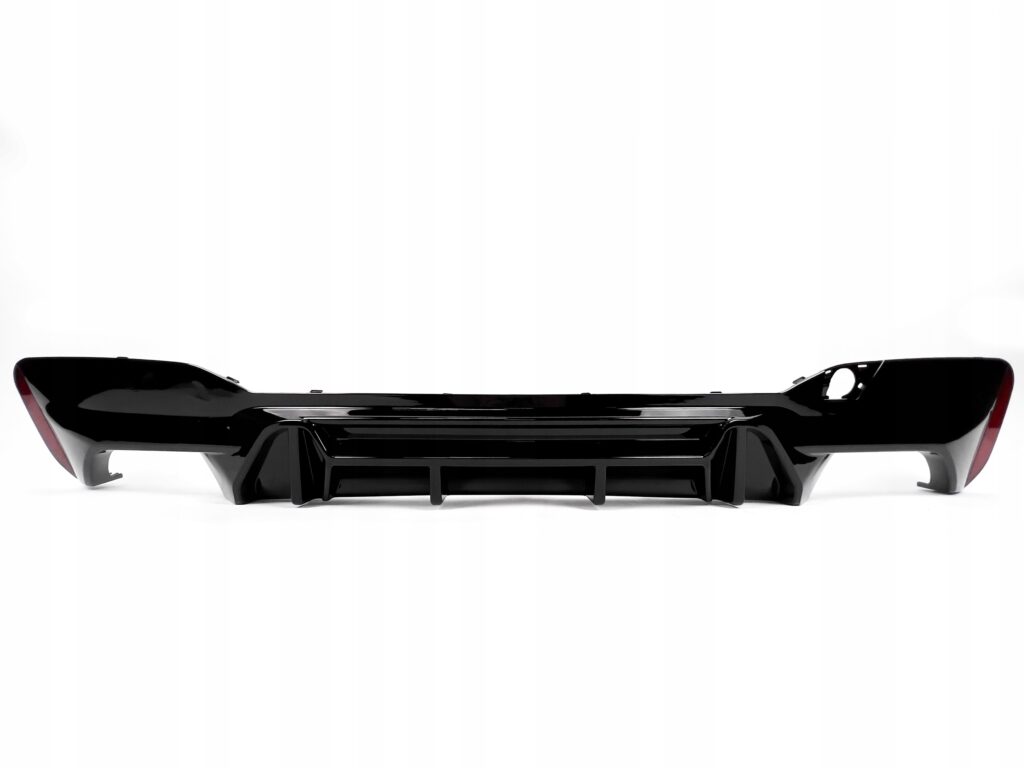 Dyfuzor Spoiler Tyl BMW G30 G31 Przedlift MP Style Czarny Polysk Waga produktu z opakowaniem jednostkowym 0 5 kg