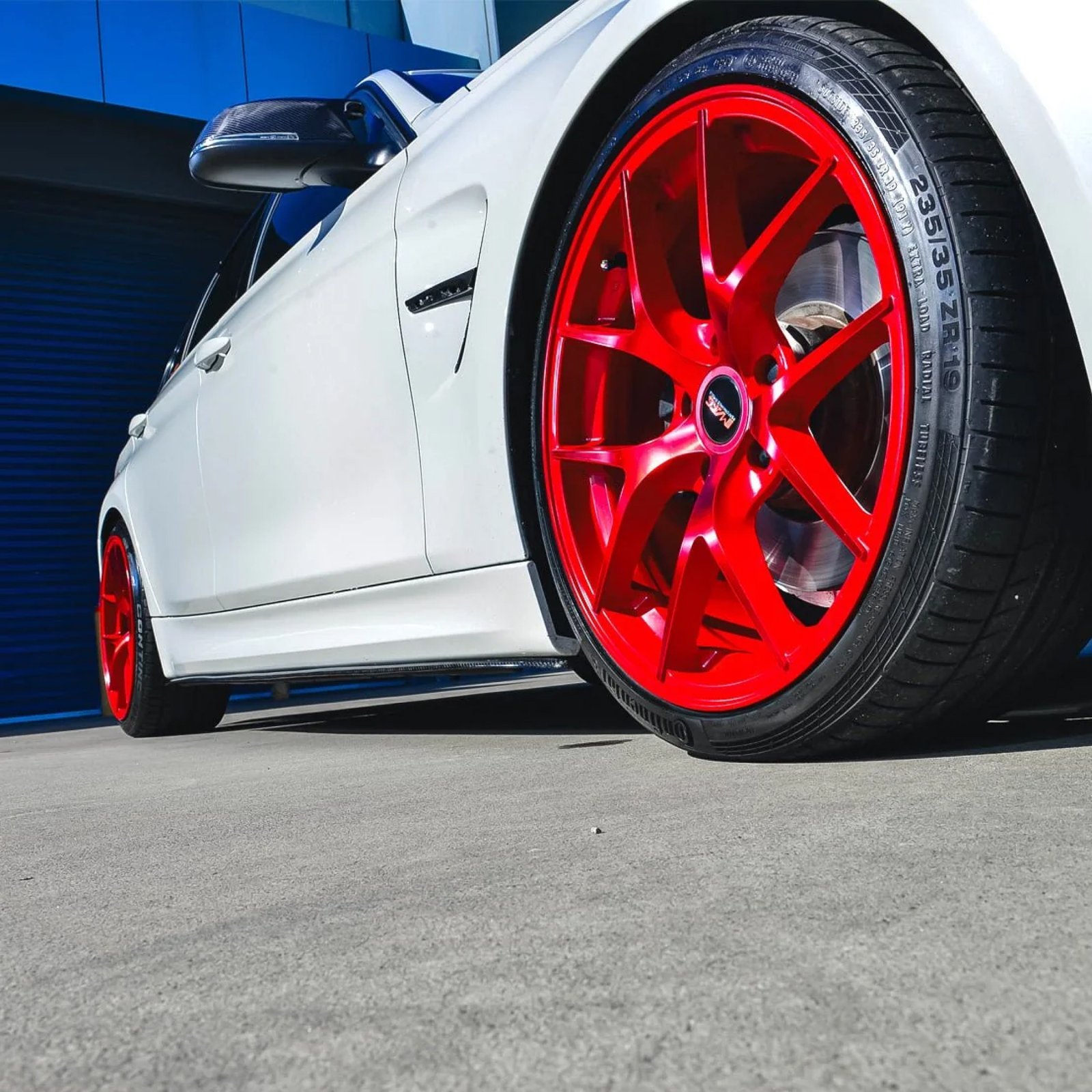 Progi Boczne BMW F30 M3 Styl – Materiał PP - obrazek 6