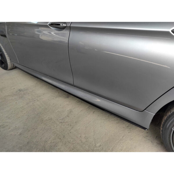 Listwy progowe BMW F10 M-Performance styl Czarny Połysk - obrazek 9