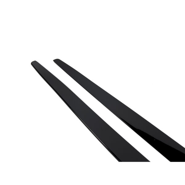 Listwy progowe BMW F10 M-Performance styl Czarny Połysk - obrazek 4