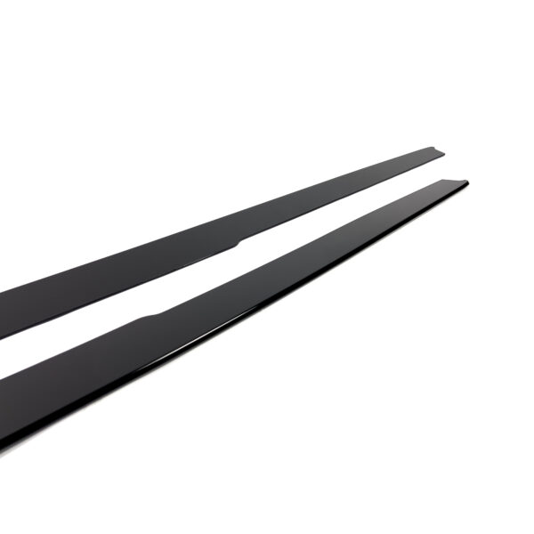 Listwy progowe BMW F10 M-Performance styl Czarny Połysk - obrazek 5