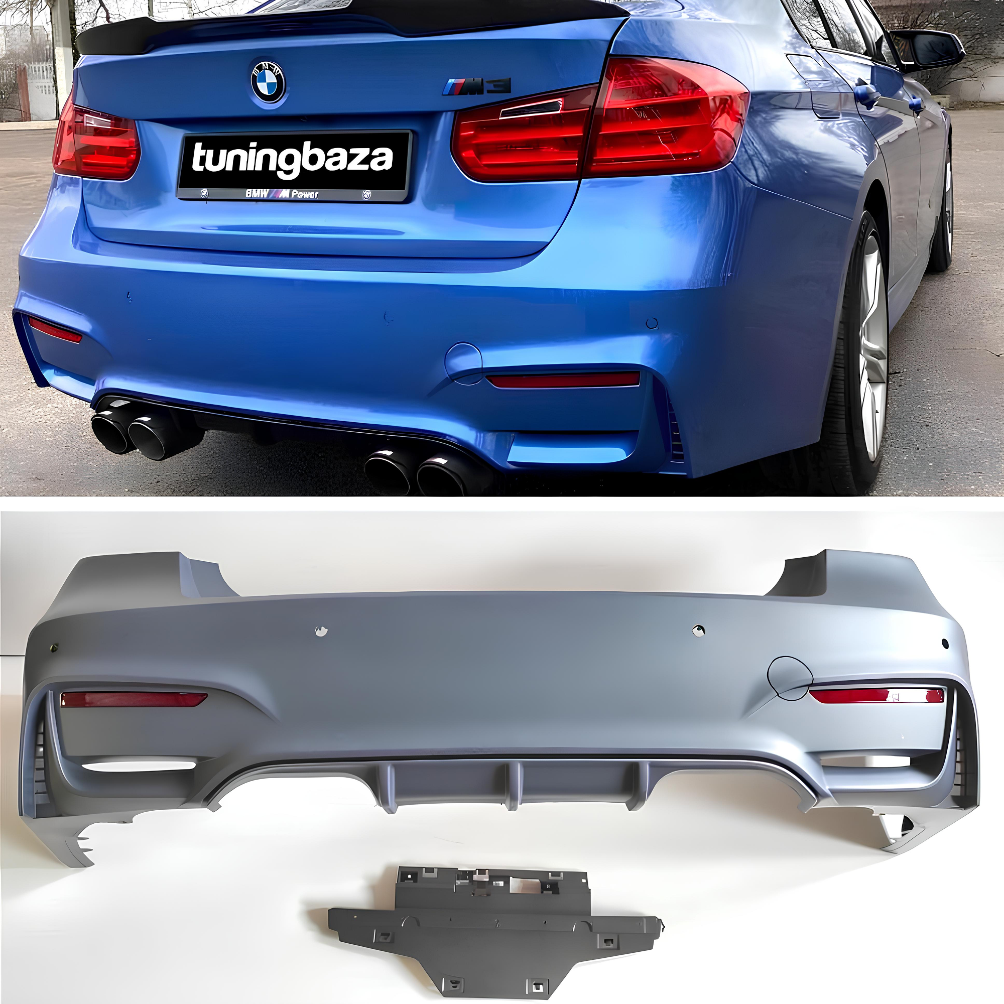 Zderzak Tylny BMW F30 M3 Look - obrazek 1