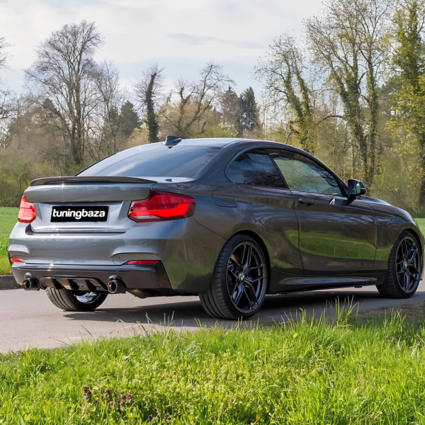 Dokładka Dyfuzor Tylny BMW F22 F23 M-Performance Style Czarny Połysk 0--0 (2014-2021) - obrazek 3