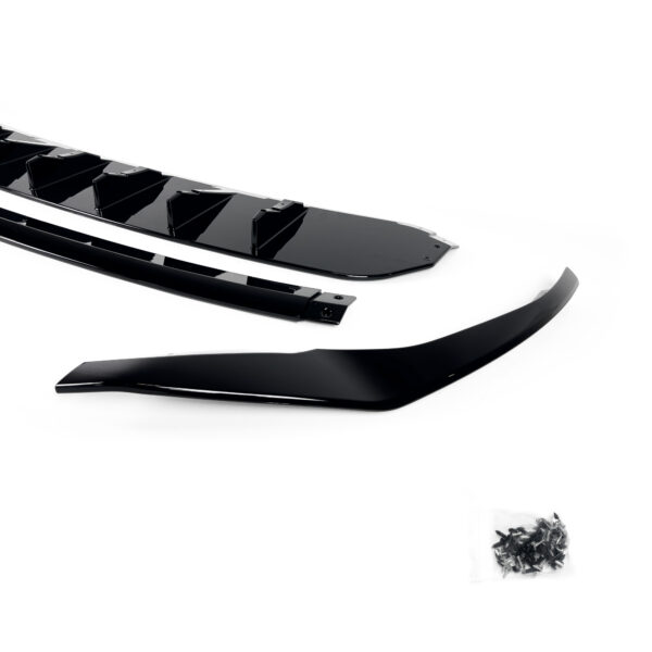 Splitter Przód do Audi Q8 Rock 2019–2023 – Czarny Połysk - obrazek 3