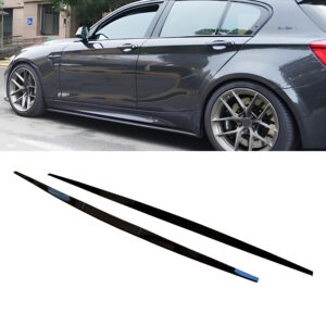 Listwy progowe BMW F20 LCI Czarny Połysk