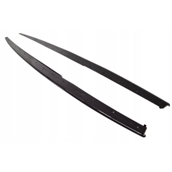 Dokładki Listwy Progów BMW F30 F31 M-Pakiet (2012-2018) – Czarny Połysk MP Style - obrazek 2