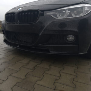 Dokładka Spoiler Splitter Przód BMW F30 F31 M-Performance Style Czarny Połysk - obrazek 7