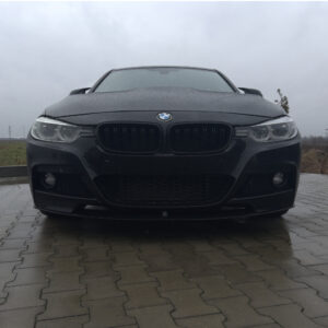 Dokładka Spoiler Splitter Przód BMW F30 F31 M-Performance Style Czarny Połysk - obrazek 8