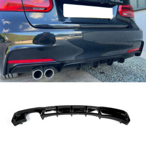 Dyfuzor Tylny BMW F30 F31 00-- M-Performance Styl Czarny Połysk