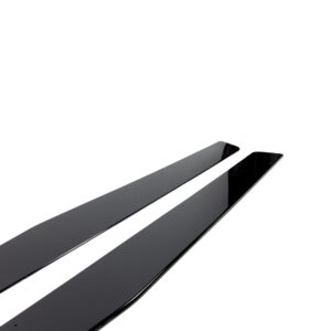 Dokładki Listwy Pod Progi BMW F80 M3 / F82 M4 – M Performance Styl, Czarny Połysk - obrazek 4