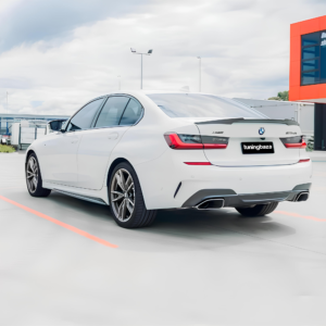 Dokładki (listwy) pod progi BMW G20/G21 MP Style Czarny Połysk - obrazek 12