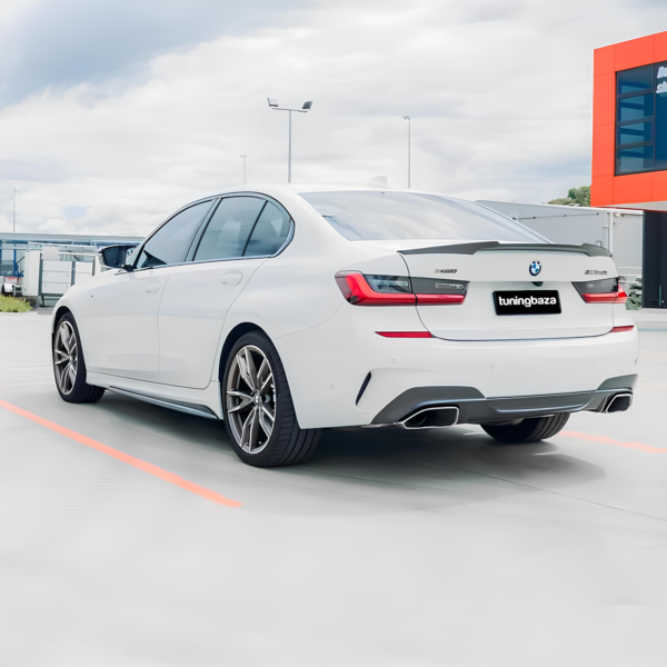 Dokładki (listwy) pod progi BMW G20/G21 MP Style Czarny Połysk - obrazek 12