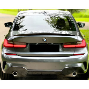 Dyfuzor Tylny BMW G20/G21 Przedlift M-Performance Look Czarny Połysk (0-0) - obrazek 3