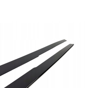 Dokładki (listwy) pod progi BMW F32/F33 M-Performance Style Czarny Połysk - obrazek 4