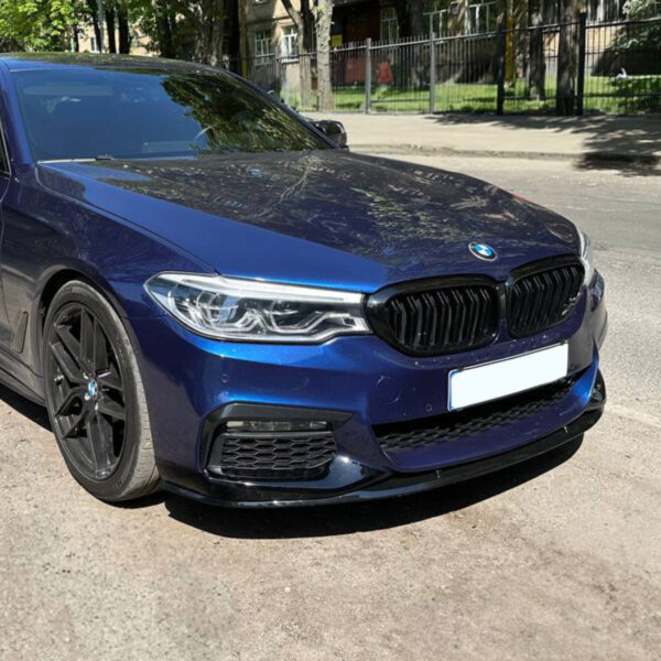 Dokładka Splitter Przód BMW G30/G31 Przedlift 2017-2019 M-Performance Style Czarny Połysk - obrazek 10