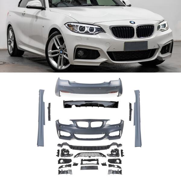 Bodykit do BMW F22 – Zderzak przód, tył, progi – M-Pakiet