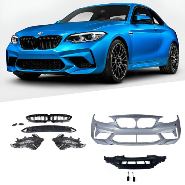 Zderzak Przedni Competition BMW M2 F87 PDC + SRA