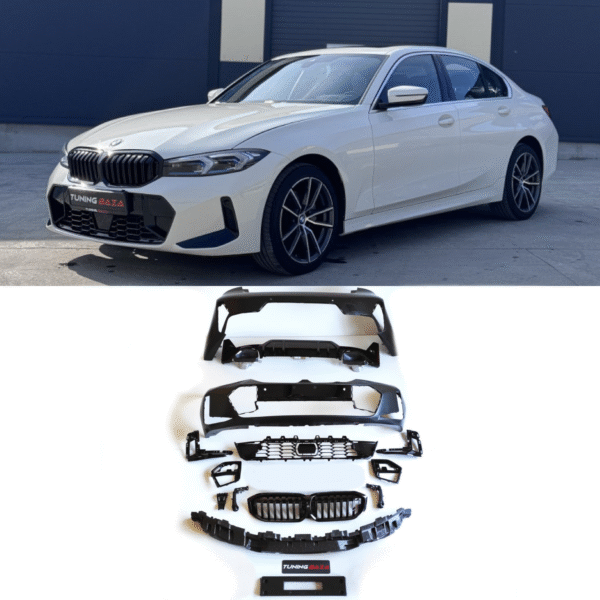 Bodykit BMW G20 LCI – Zderzaki + Progi + Grill + Dyfuzor + Końcówki wydechu