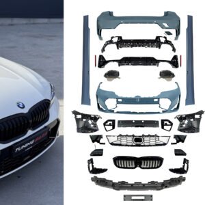 Bodykit BMW G20 LCI – Zderzaki + Progi + Grill + Dyfuzor + Końcówki wydechu