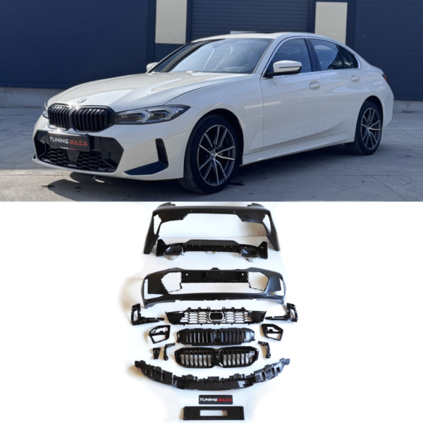 Bodykit BMW G20 LCI – Zderzaki + Progi + Grill + Dyfuzor + Końcówki wydechu