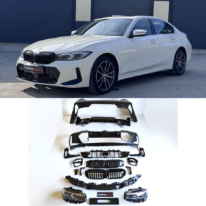 Bodykit BMW G20 LCI – Zderzaki + Progi + Grill + Dyfuzor + Końcówki wydechu + Lampy przednie