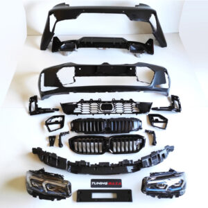 Bodykit BMW G20 LCI – Zderzaki + Progi + Grill + Dyfuzor + Końcówki wydechu + Lampy przednie - obrazek 2