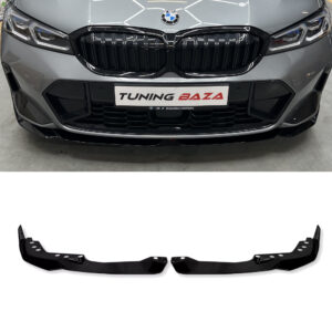Dokładka Splitter Przód do BMW G20 LCI 22–25 M-Performance – Czarny Połysk