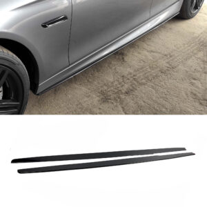 Listwy progowe BMW F10 M-Performance styl Czarny Połysk