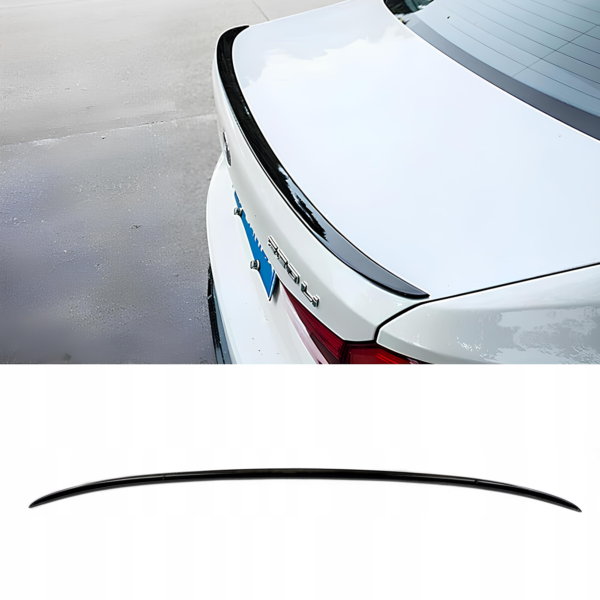 Spoiler Lotka Klapy BMW G30 F90 M5 Style Czarny Połysk