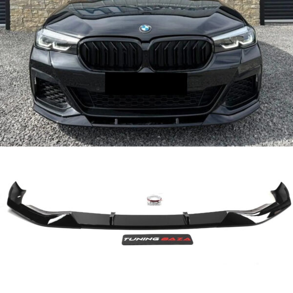 Dokładka Splitter Przód do BMW G30/G31 LCI M-Performance – Czarny Połysk - obrazek 2