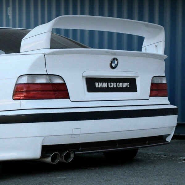 Spoiler na klapę bagażnika BMW E36 GT Class 2 Czarny Połysk - obrazek 6