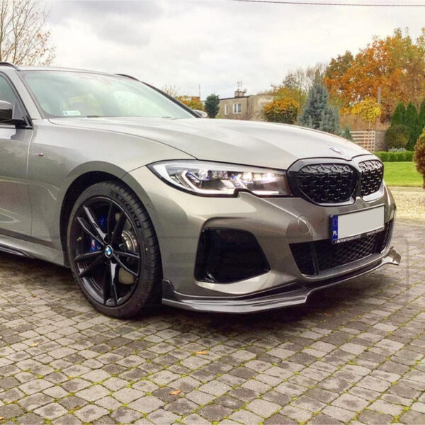 Karbonowy Splitter Przód do BMW Serii 3 G20 PRE-LCI w stylu M-Performance - obrazek 7