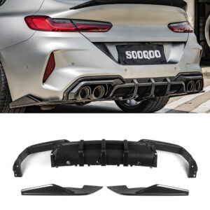 Karbonowy Dyfuzor Tylny do BMW M8 F91 / F92 SQ Style - obrazek 1
