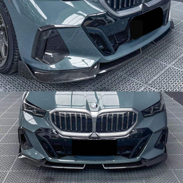Karbonowy Splitter Przód do BMW Serii 5 G60 /G61 / i5 w stylu M-Performance - obrazek 4
